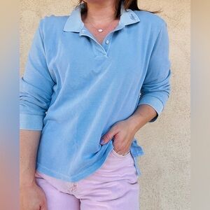 Ralph Lauren Vintage Pollo Jeans Co. light blue